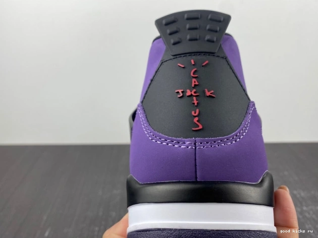 Rep Jordan 766296 (Friends LN4 and Travis Retro Scott 4 Purple Family) 0630